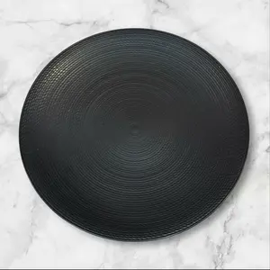 Lenox LX Collective Black Dinner Plates | Set of 4 | New in Box | 10 7/8”