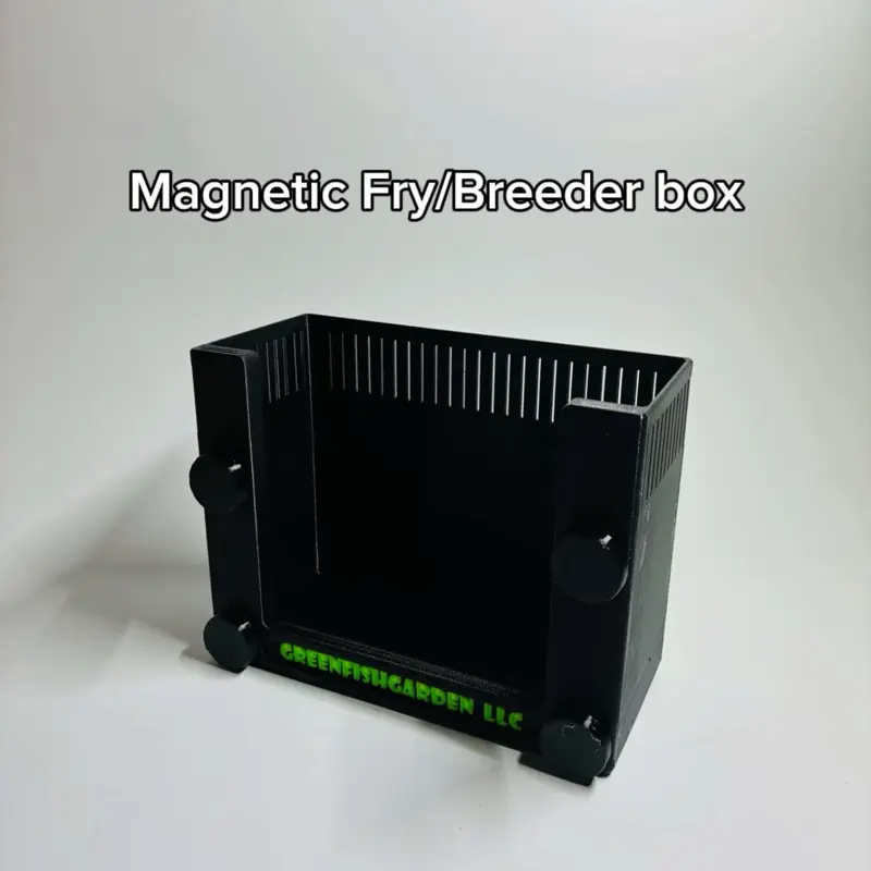 Magnetic Fry Box | Breeder & Grow-Out Box for Live-bearing Fish