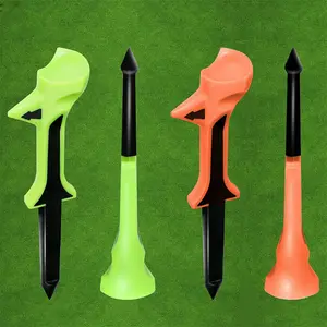 6 Golf Tpr Tees with 10° Angle, Stable Base for Perfect Swing, Durable Golf Equipment for Better Performance, Golf Accessories