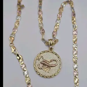 scorpion fashion necklace gold-plated three colors beautiful style 24"inches nice gift