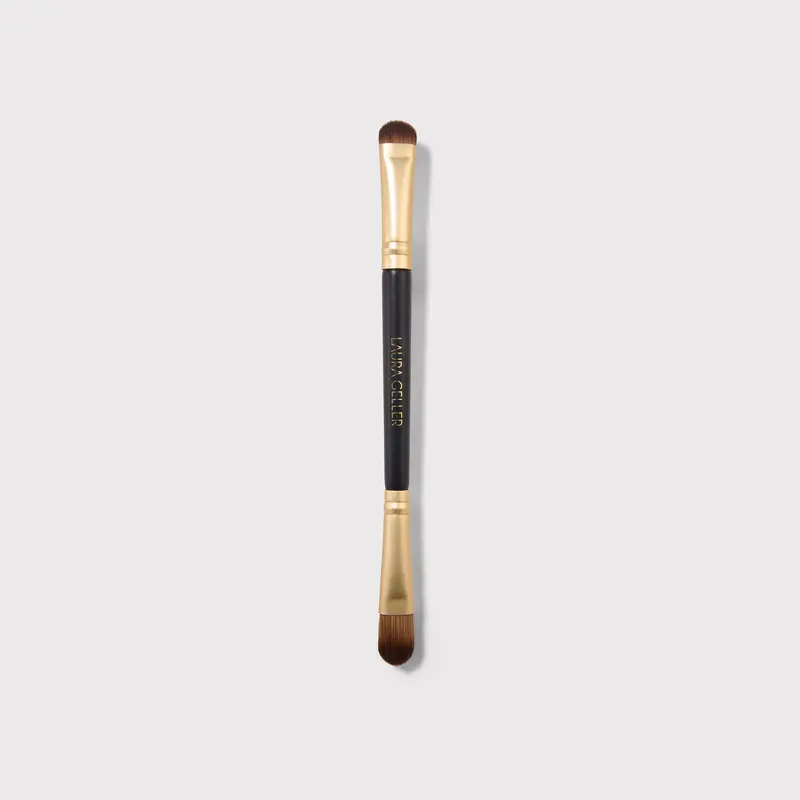 Laura Geller Dual-Ended Eye Shadow Brush, Professional Makeup Eye Brush, Beauty & Personal Care Tool