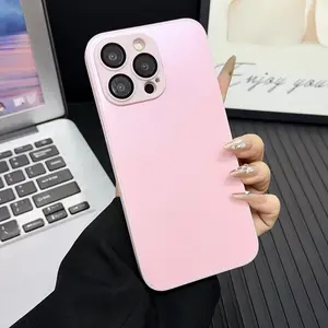 iPhone 17/16/15/14/13/12/11 Series Matte Liquid Phone Case, Full Lens Protection, Anti-Drop, Bare Metal Feel, Multi-Color, Universal Protector
