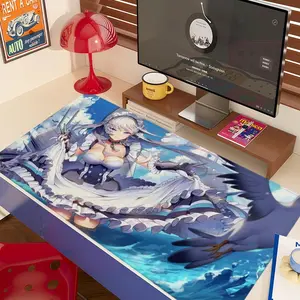 anime azur lane Mouse Pad 90x40CM non-slip Gaming Mousepad Gamer E-Sports Mouse Mat Game Mechanical Keyboard XXL Desk Mat