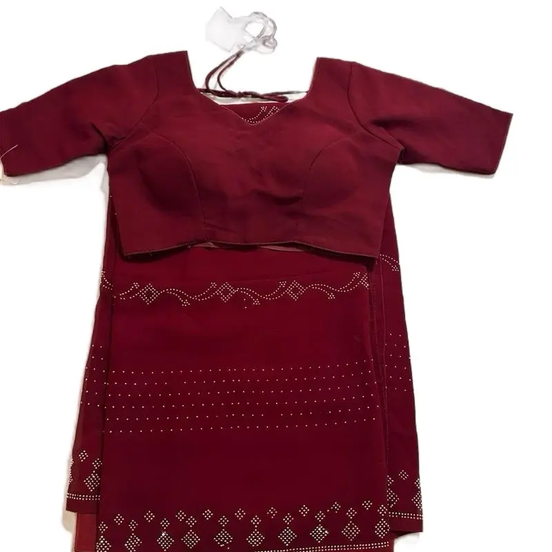 Georgette Saree - different Colors with Unique Design and  different work Detailing Womenswear Clothes