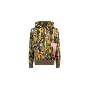 Forest Camo Wide Full Zip Hoodie "Forest Camo" OZX SW M115013 C