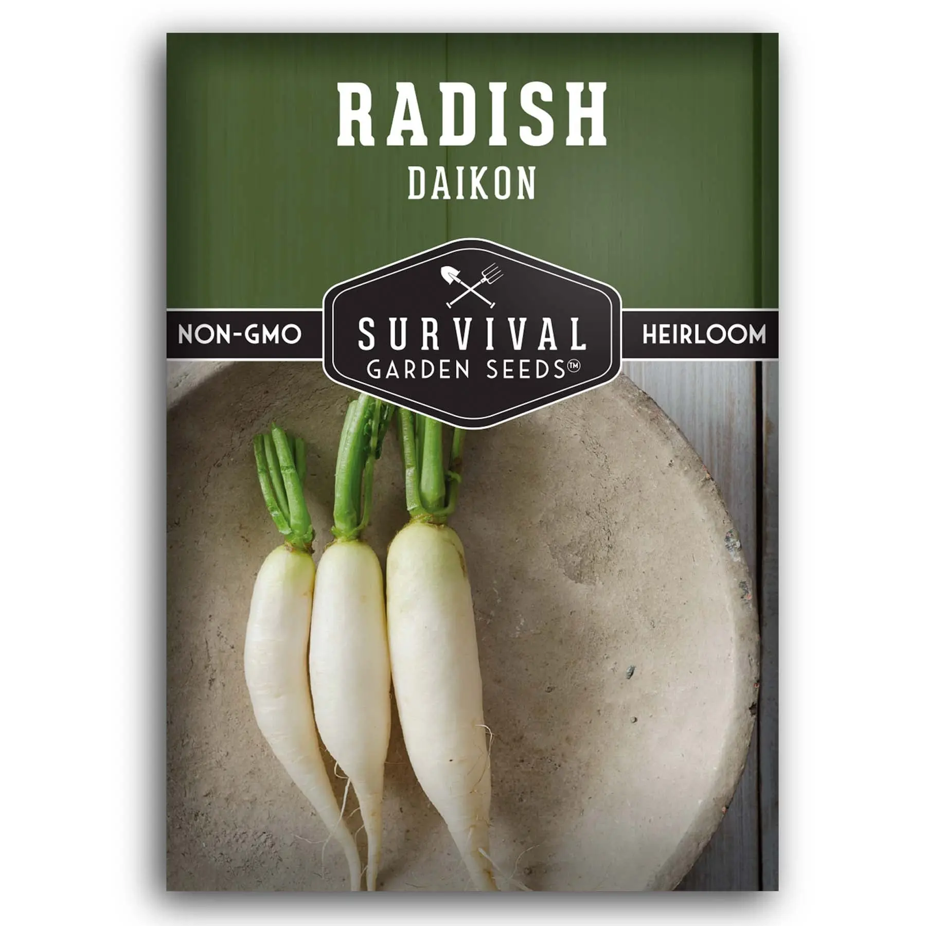 Daikon Radish Seeds for Planting - Vegetable Seeds for Home Garden