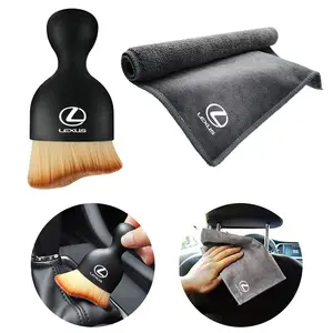 Lexus Car Cleaning Tool Set, Soft Brush & Wash Towel Included, Efficient Auto Detailing Kit, Durable Automotive Care Accessories