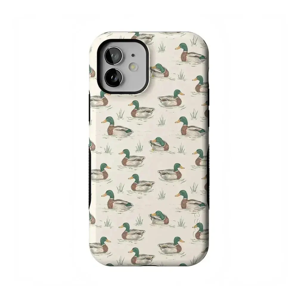 Casely iPhone 12 Mini Case | The Boyfriend Collection | Mallard & Co. | Bold Protective Design | Compatible with MagSafe