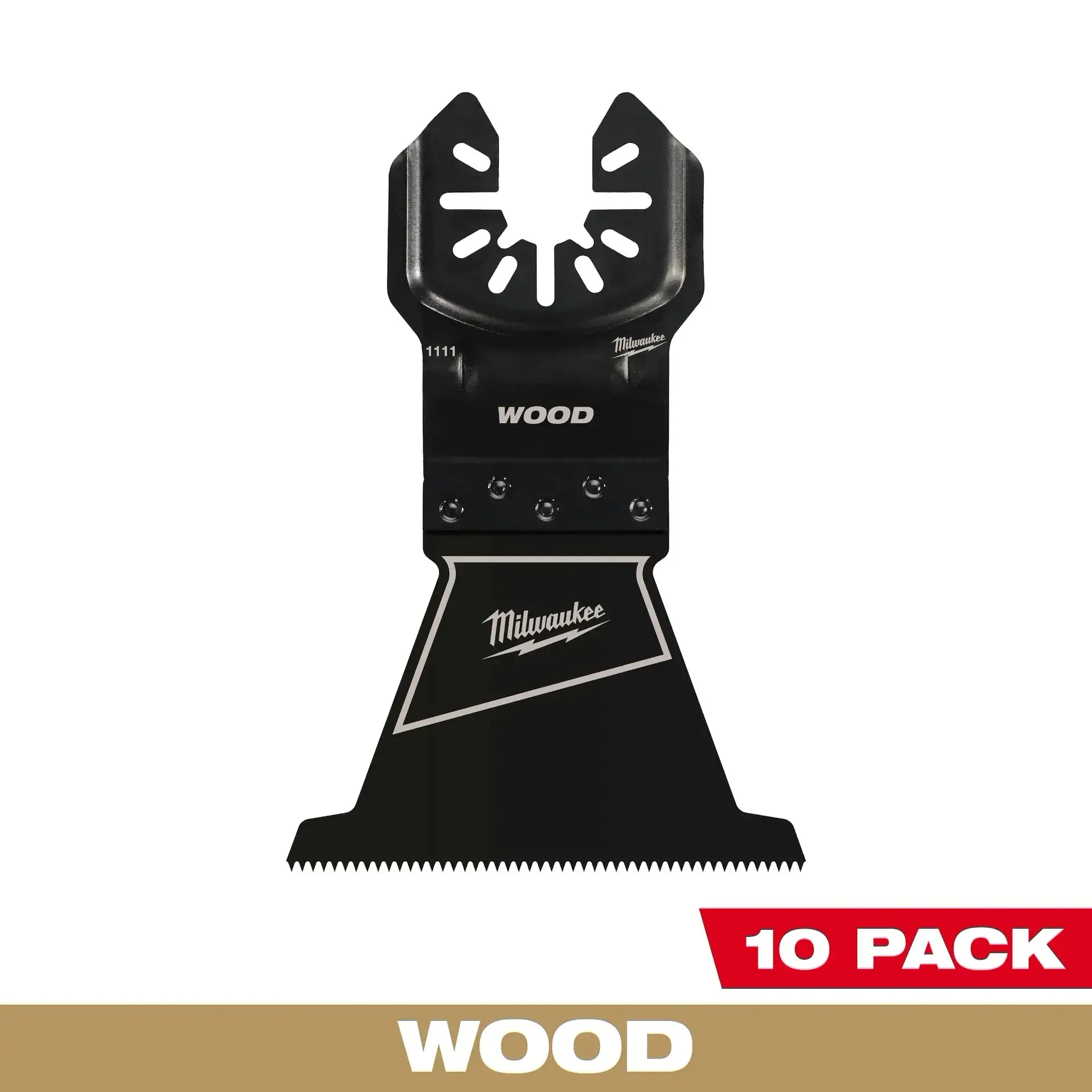 Milwaukee 49-25-1119 OPEN-LOK™ 2-1/2" HCS Wood Multi-Tool Blades (10 PK)