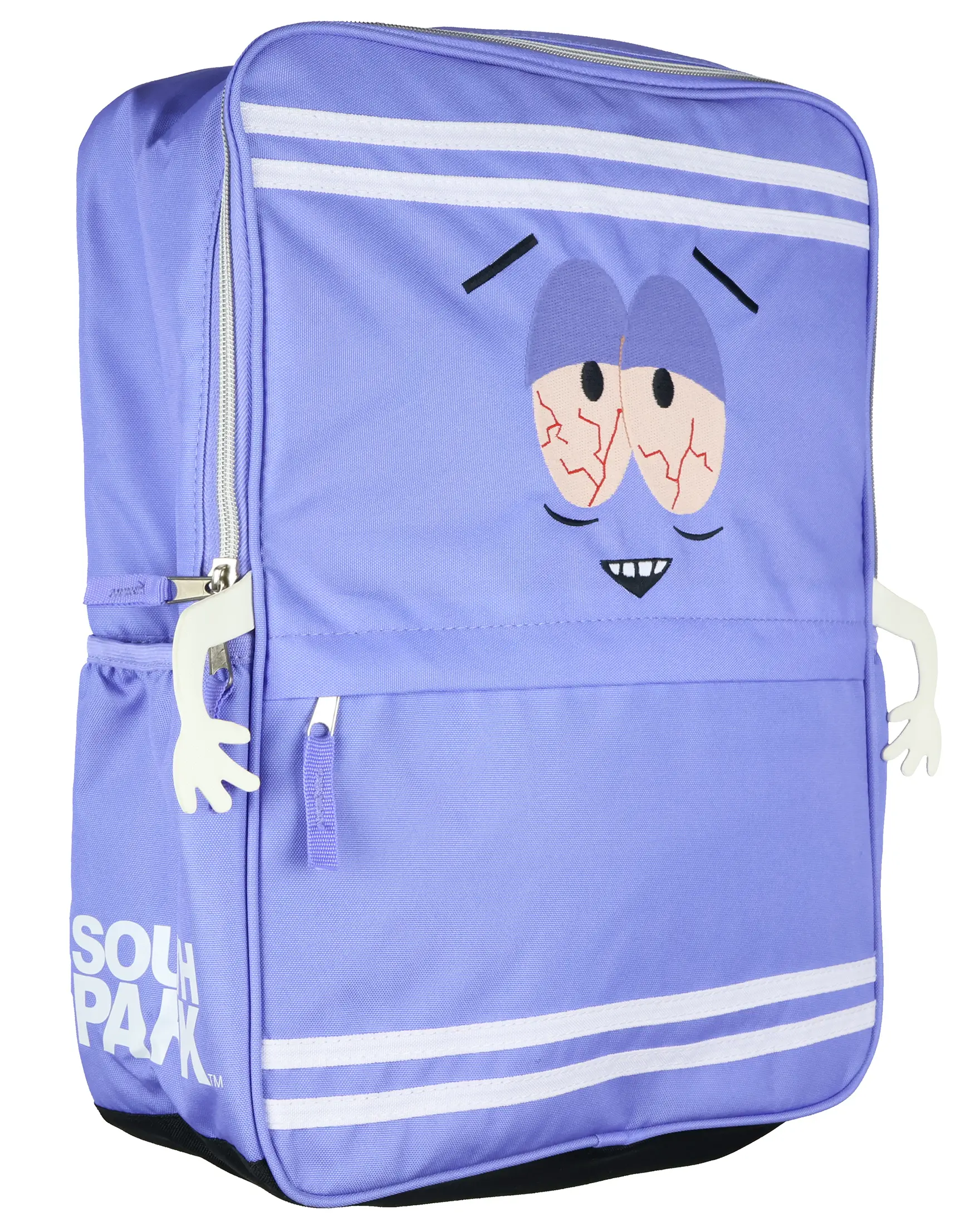 South Park Towelie Embroidered Face Design Backpack Tech Sleeve Laptop Travel Book Bag 16" South Park Towelie Embroidered Face Design Backpack Tech Sleeve Laptop Travel Book Bag 16"