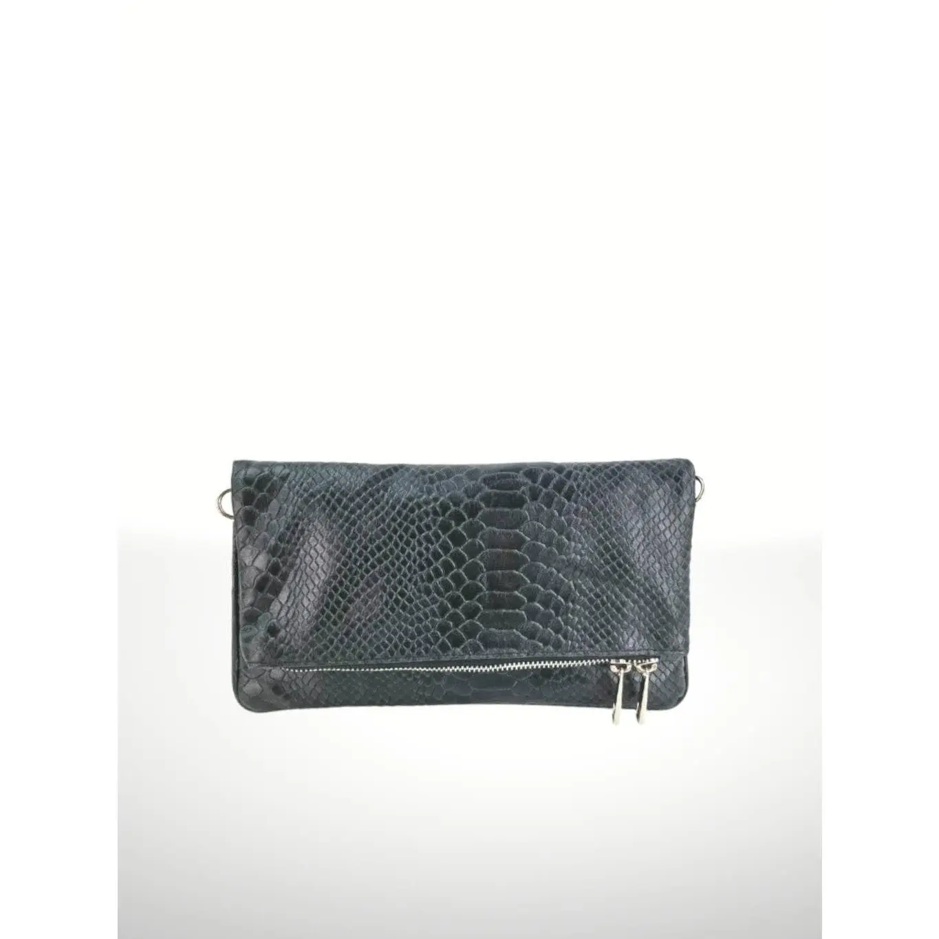 Cartera de mano de piel Serraje Zadinia