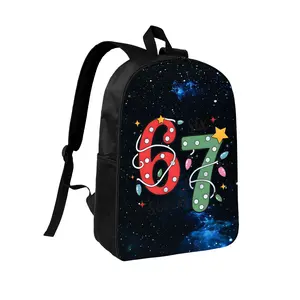 SIX SEVEN,Classic Mini Backpack, Durable, Water-Resistant Backpack with Adjustable Shoulder Straps, Black，Student backpack