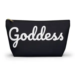 Artist Webb Design goddess, abstract,  Accessory Pouch, Custom Painting Art Fabrics, Zip Closure, 100% Spun Polyester