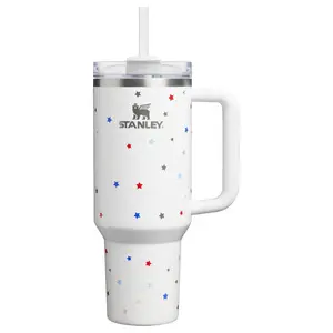 Stanley 40 oz Stainless Steel H2.0 FlowState Quencher Tumbler Starry Sparkle