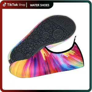 Water Shoes for Women Men Aqua Socks Swim Beach Pool River Slip-On Barefoot Quick-Dry Vacation Cruise Essentials Accessories for Yoga Kayak Sports
