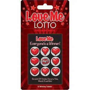 Love Me Lotto Scratch Off Tickets