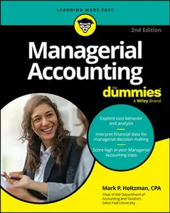 Managerial Accounting for Dummies -- Mark P. Holtzman, Paperback