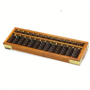 Chinese Traditional Wooden Abacus, Wooden Math Calculate Tool, Pupil Arithmetic Kit, Educational Toy for Kids, Counting Frame