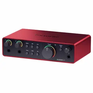 Focusrite Scarlett 2i2 4th Gen 2-in 2-out USB Audio Interface Focusrite Scarlett 2i2 4th Gen 2-in 2-out USB Audio Interface