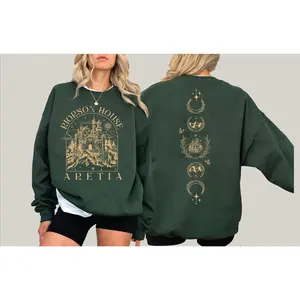 Xaden Riorson House Sweatshirt, Iron Flame Sweatshirt, Bookish Gifts,  Violent Sorrengail Shirt, Dragon Rider 2-Sided Sweatshirt, L269