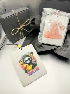 Luxury Car Air Freshener – Grim Reaper Design – Premium Halloween Scents & Exclusive Gift Box