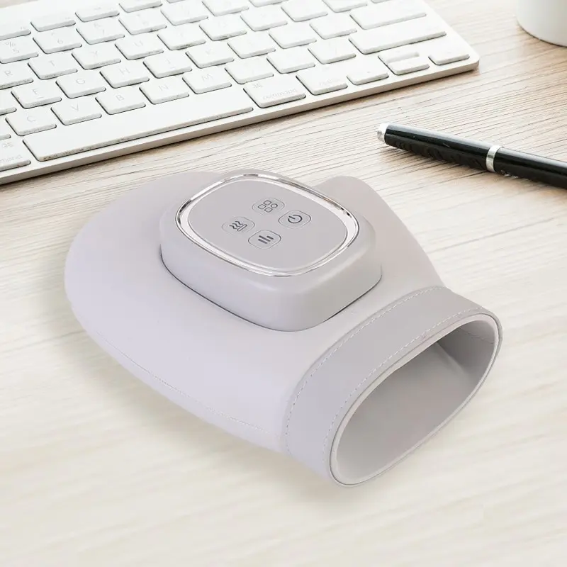 Electric pneumatic hand massager with heating function - Electric finger massager for relieving carpal tunnel pain and wrist relief massage device