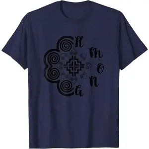 Elephant foot print with word Hmong T-Shirt