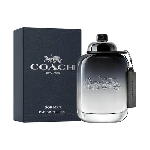 Coach For Men Eau De Toilette Spray – Fresh Woody Aromatic Cologne for Men (1.3 oz / 2.0 oz / 3.3 oz / 6.7 oz)