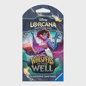 Ravensburger Disney Lorcana Trading Card Game: Whispers in The Well Assorted Single Booster Pack