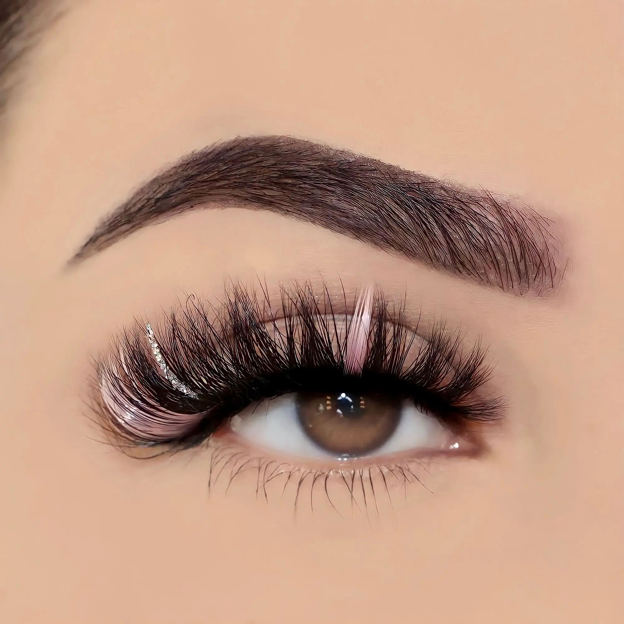 Glitter lashes