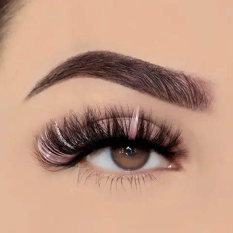 Glitter lashes
