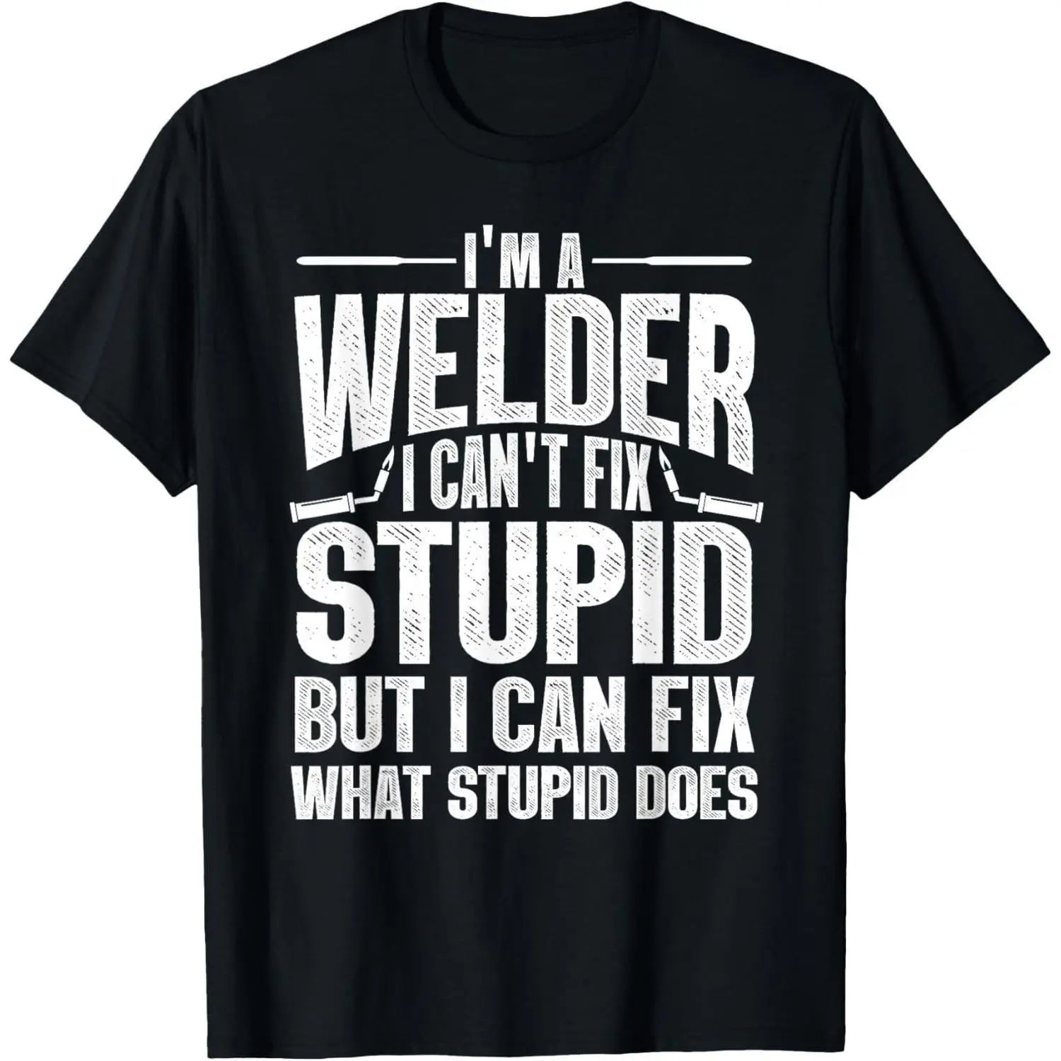 Cool Welding Art For Men Women Welder Iron Worker Pipeliner T-Shirt