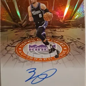 Topps 2025 Chrome Zach Lavine Auto Gold    /50 Sacramento Kings Certified Autograph Card