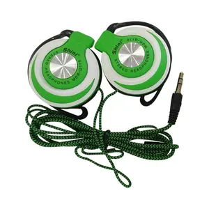 3.5mm Wired Earphones - Universal HIFI Heavy Bass Over-ear Headset with Adjustable Ear Hooks, Audio Device for Music Listening