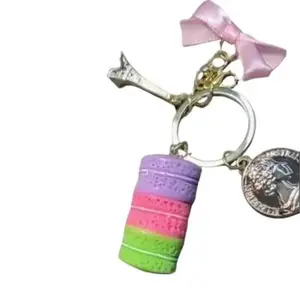 The SnapBliss Macaroon Charm , Fun Clip-On Charms for SnapBliss Cup Bracelets, Personalize Your Tumbler (or Any Drinkware) with Unique, Trendy, Interchangeable Accessories and Charms. ideal holiday gift