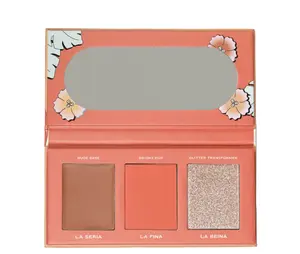 ALAMAR COSMETICS Viva Las Cheekas Cheek Palette in Medium/Tan ~ 7.8 gm