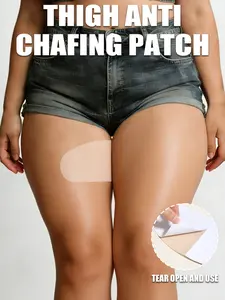 10pcs Thigh Anti-Chafing Stickers, Invisible Leg Protection for Runners, Sweat Absorbent, Sweat Resistant Stickers for Shorts & Dresses, Ideal for Sports and Gym