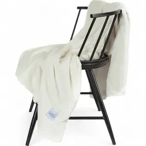 Luxury Throw Blanket - Ivory