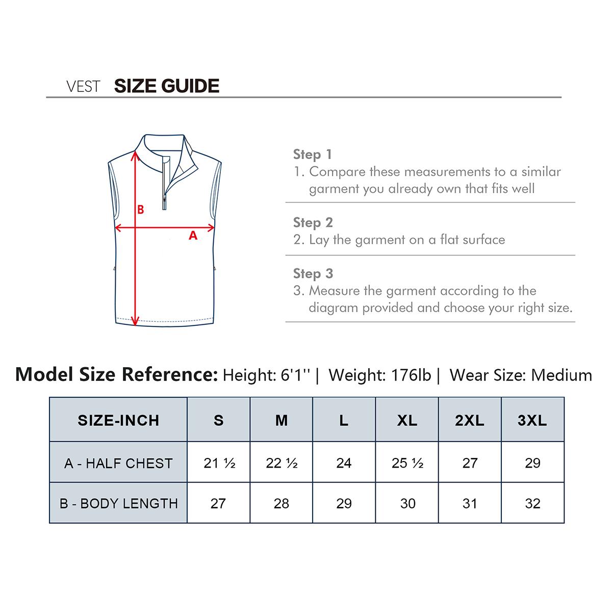 MAELREG Men's Golf Vest Dry Fit  Moisture Wicking Performance Sports Sleeveless Mens Lightweight Vest Pullover Quarter Zip SpringStatements