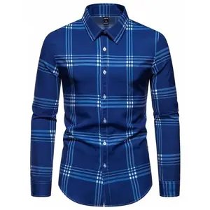 Men's Plaid Long Sleeve Shirt