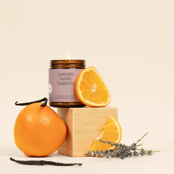 Fontana Candle Co. - Lavender Vanilla Tangerine Jar Candle