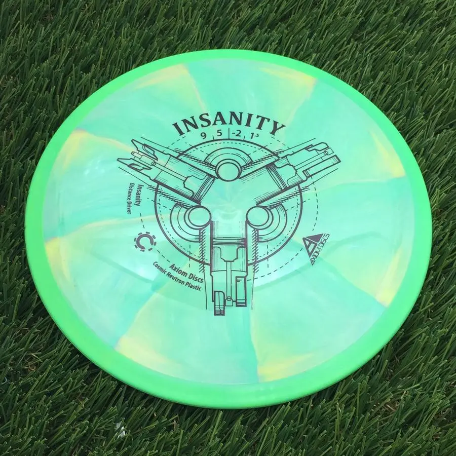 Axiom Cosmic Neutron Insanity - 167.9g - Green Rim On Green