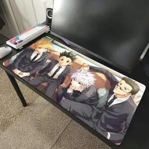 HunterxHunter Anime Desk Mat Mousepad 31.5" x 15.5"