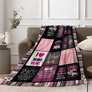 Best Mimi BlanKet Gifts for Mimi from Grandaughter  Throw BlanKet 50 X 60BLANKET