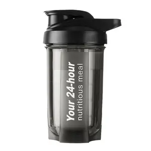 Protein powder shaker cup, meal replacement milkshake mixing cup, portable water cup for fitness and sports with handle, large capacity cupLeak-proof fitness accessory water bottleSuitable for use before exercise, water bottle