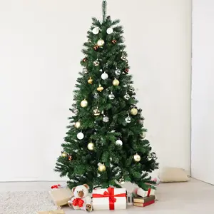 8ft PVC White Christmas Tree ,Environmentally Friendly Fireproof Artificial Christmas Tree