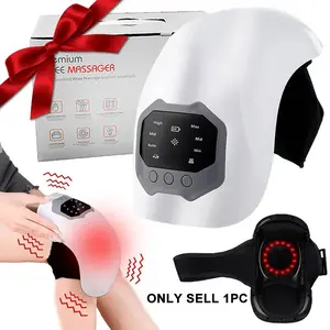 Wireless Knee Massager with Vibration Heat Function, Portable Pain Relief, Knee Pain Tool, Three Heating Levels, Three Massage Modes, Perfect Gift for Parents