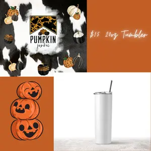 Pumpkin Junkie 20oz Tumbler