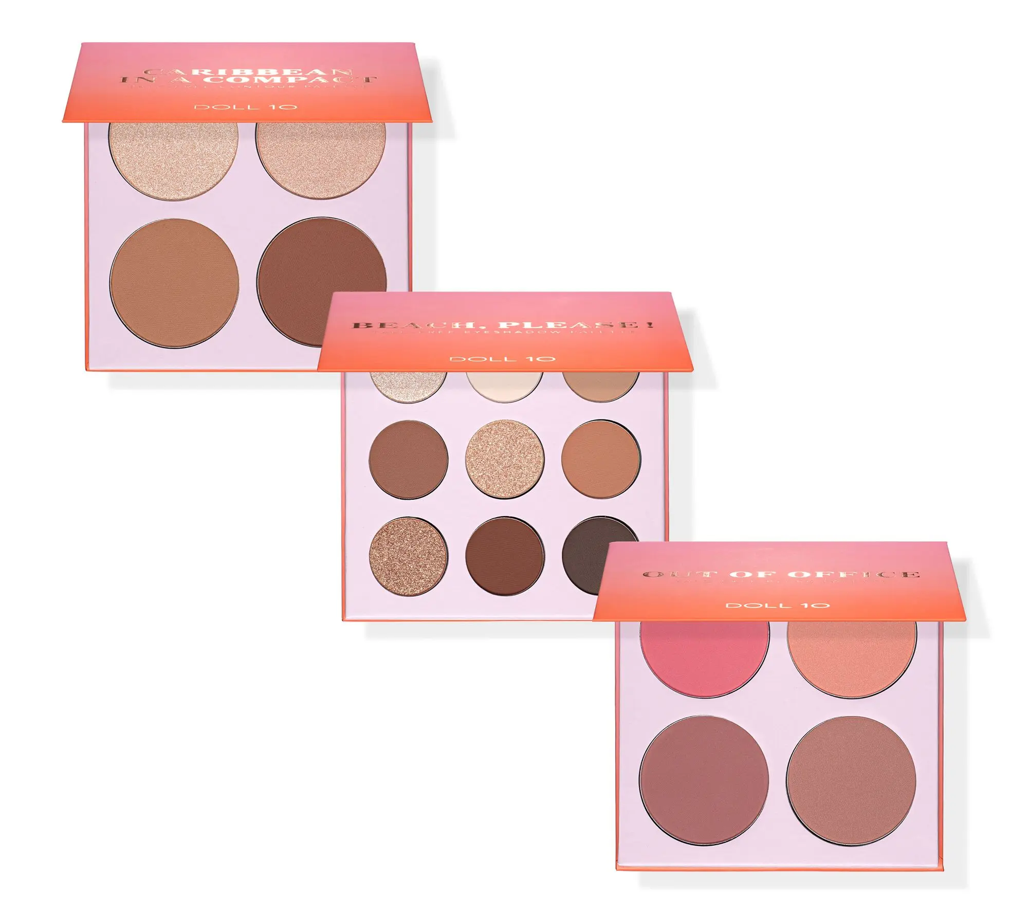 DOLL 10 Passport to Paradise Palette Trio DOLL 10 Passport to Paradise Palette Trio