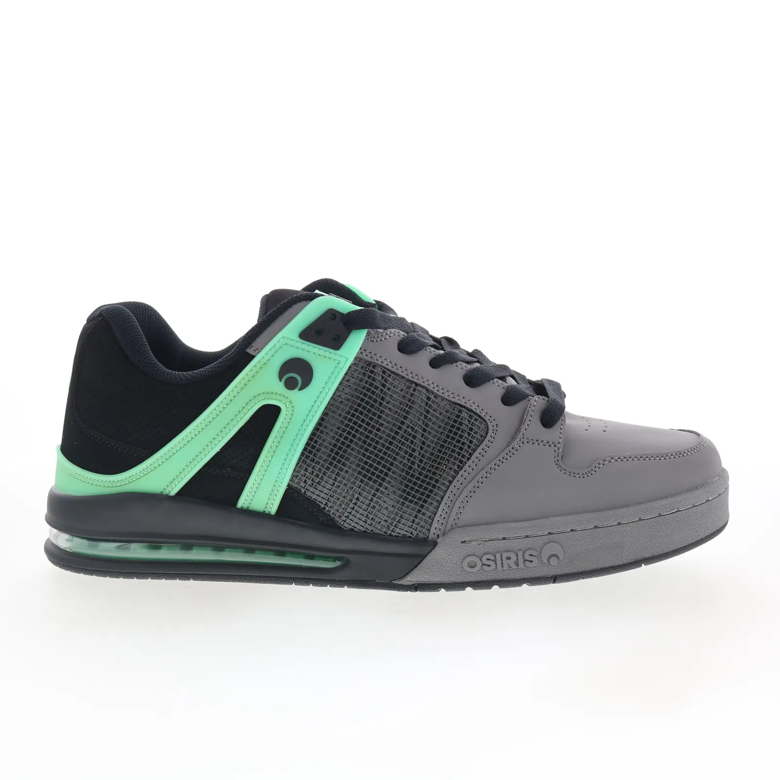 Osiris Pixel 1196 2968 Mens Gray Synthetic Skate Inspired Sneakers Shoes